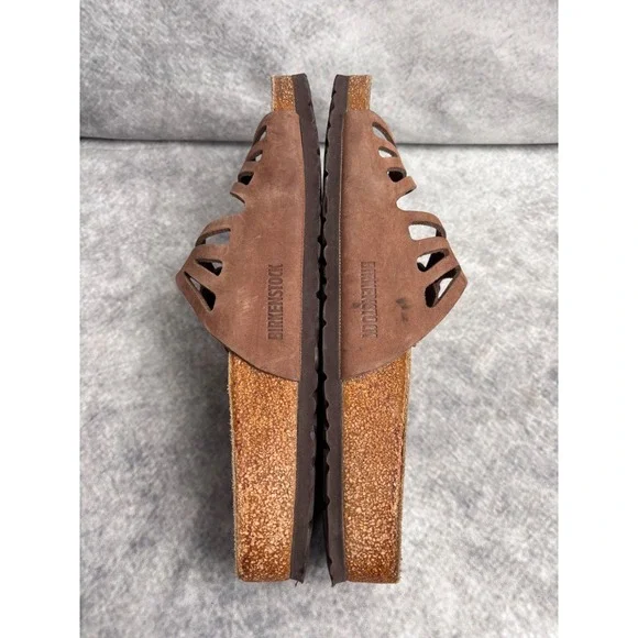 Birkenstock Granada Double Strap Sandals in Mocha Size EU 42 US Ladies 11 Mens 9 - Picture 8 of 10